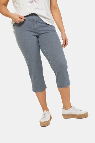 Ulla Popken Regular Pants 'Mony' in Blue