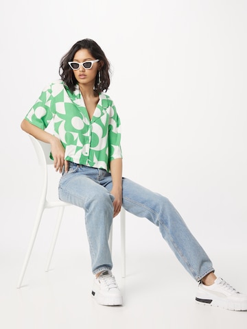 Monki Bluse in Grün