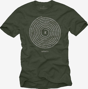 MAKAYA Shirt in Grün: Vorderseite