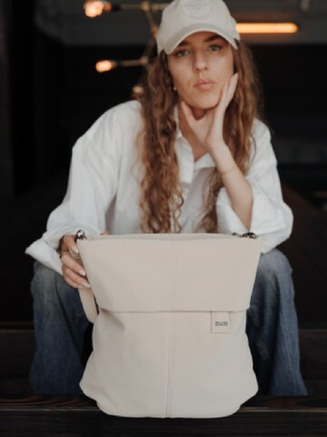 Borsa a spalla 'MADEMOISELLE.M M12' di ZWEI in beige