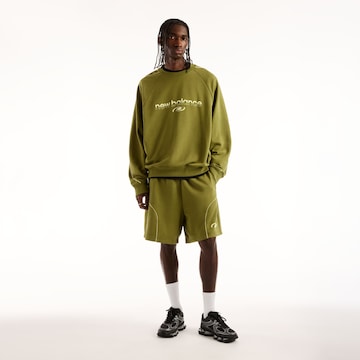 new balance Loosefit Shorts 'Trackside' in Grün
