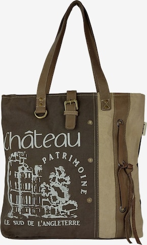 Sunsa Shopper 'Sunsa' in Braun: Vorderseite