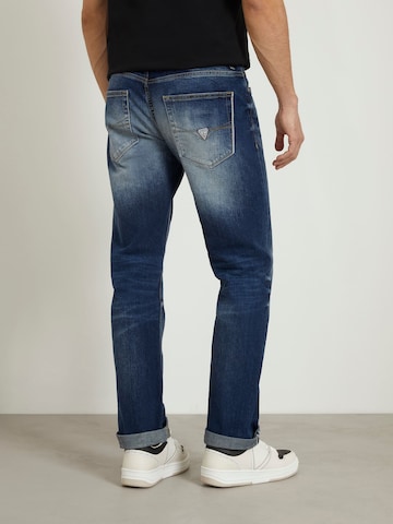 GUESS Slimfit Jeans in Blau