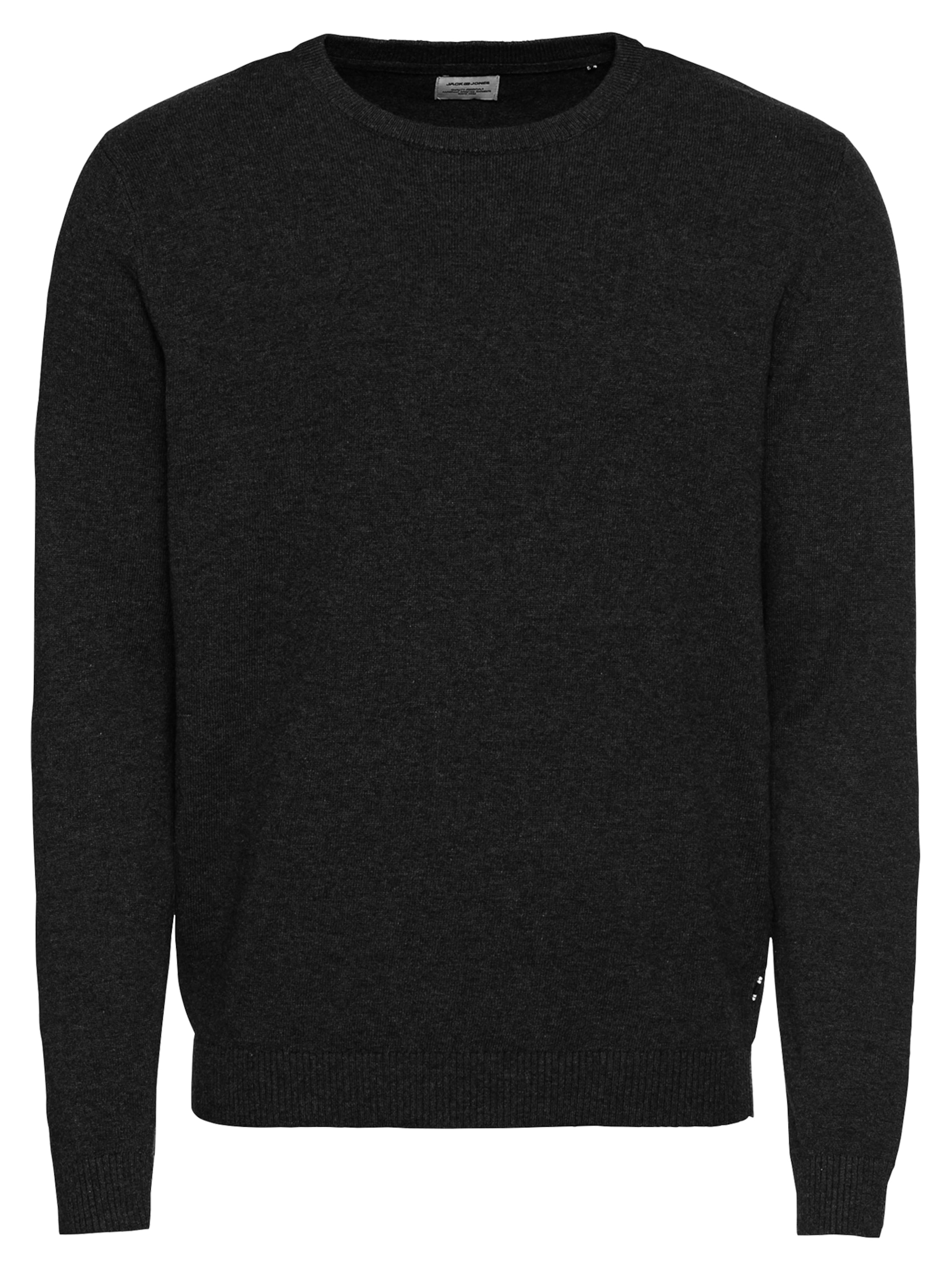 juoda JACK & JONES Megztinis: priekis