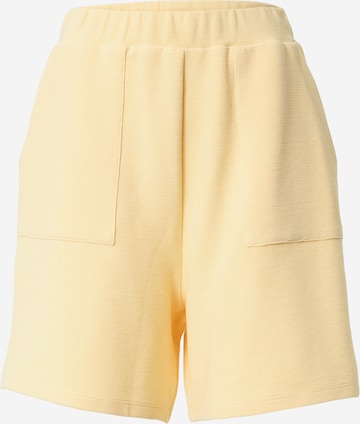 millane regular Παντελόνι 'Lilli' σε κίτρινο: μπροστά