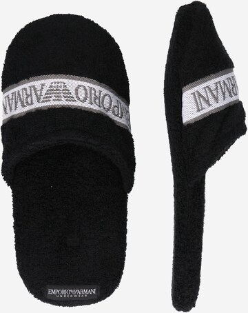 Emporio Armani - Pantufa em preto