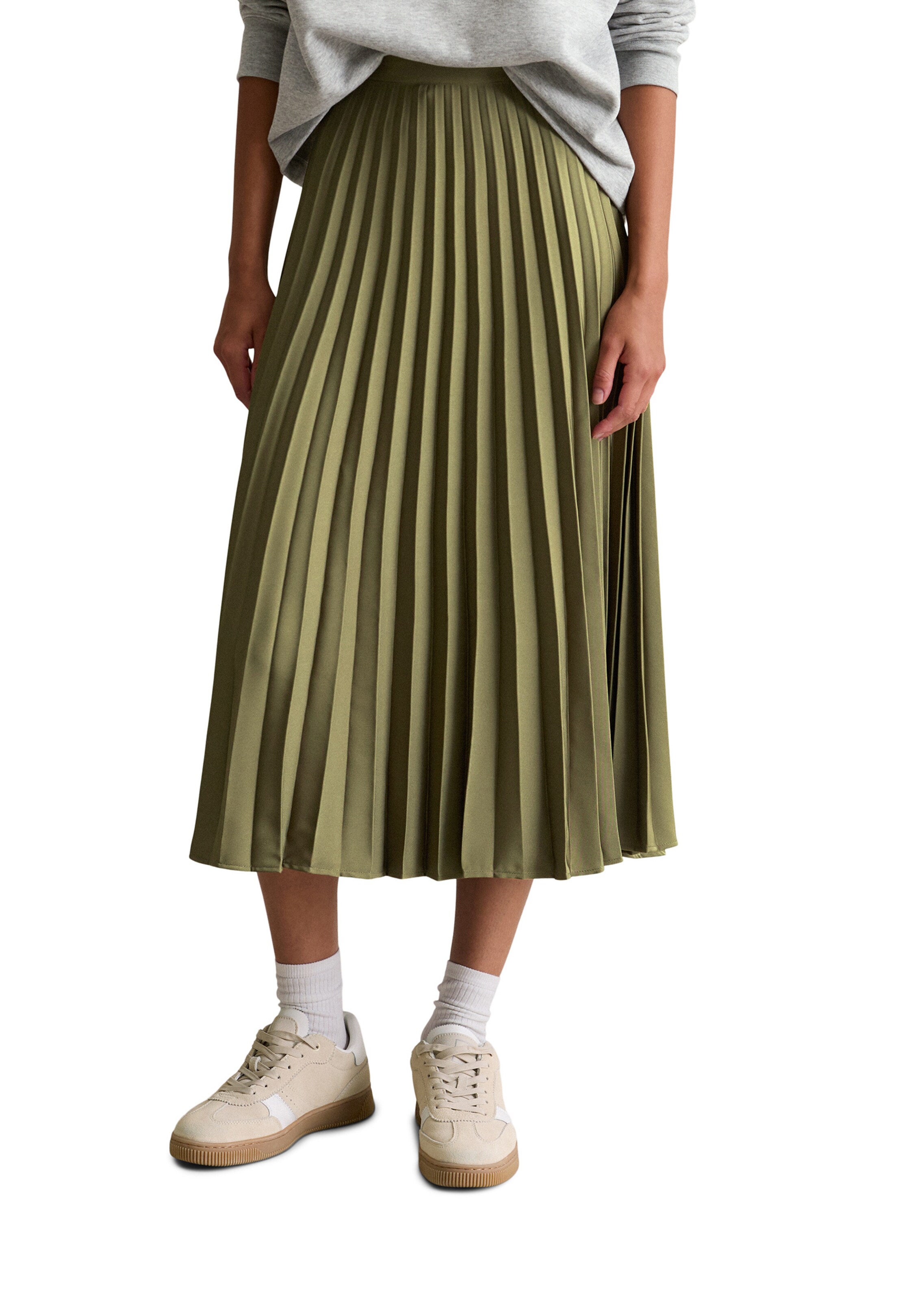 Marc O'Polo DENIM Rock in Grün: Vorderseite