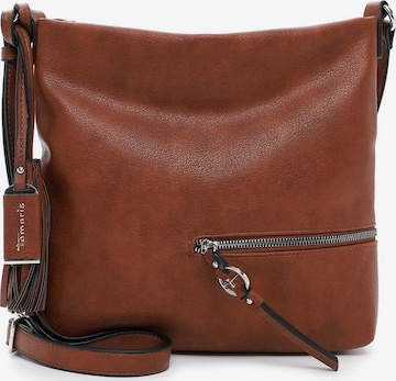 TAMARIS Crossbody Bag 'Nele' in Brown: front