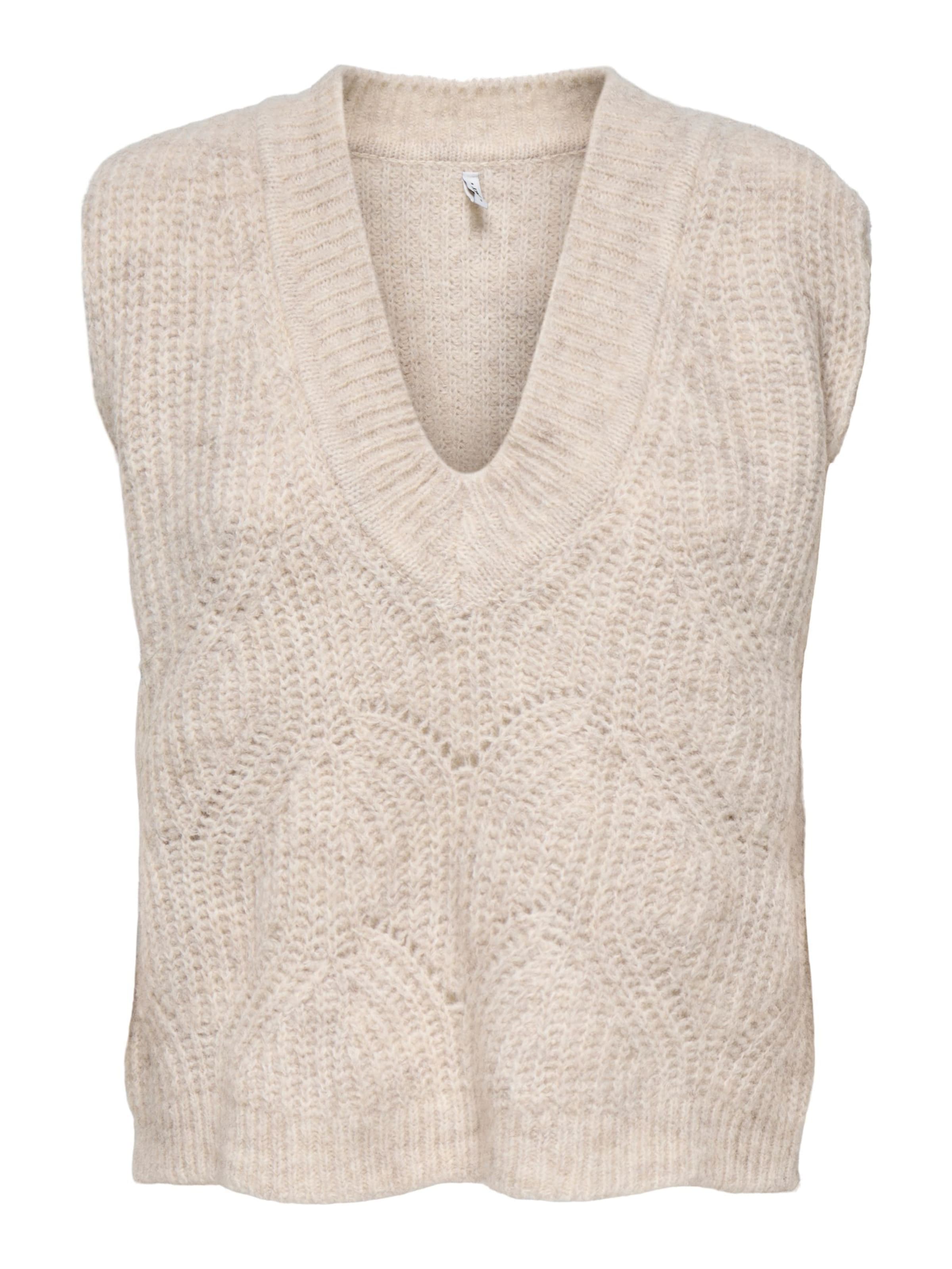 ONLY Sweater 'ONLGila' in Beige: front