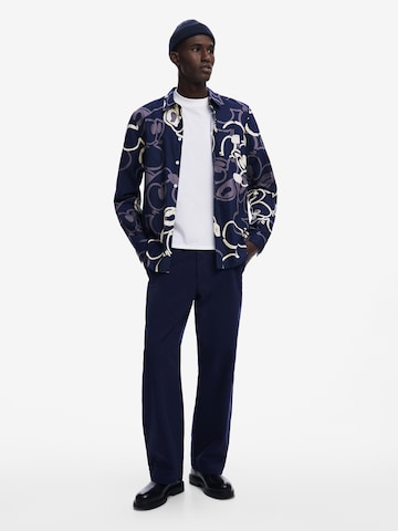 Desigual - Regular Fit Camisa em azul