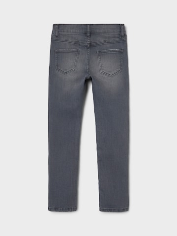 NAME IT regular Jeans 'Silas' i grå