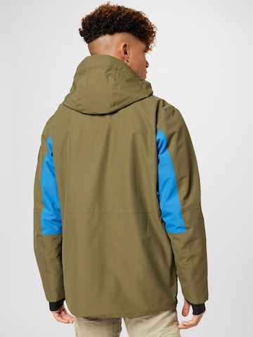 QUIKSILVER Outdoor jacket 'MULDROW' in Green