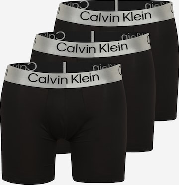 juoda Calvin Klein Underwear Ilgos apatinės kelnaitės: priekis