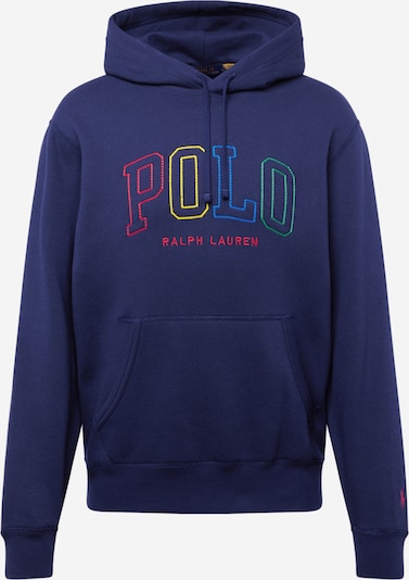 Polo Ralph Lauren Sweatshirt in navy / gelb / grün / rot, Produktansicht