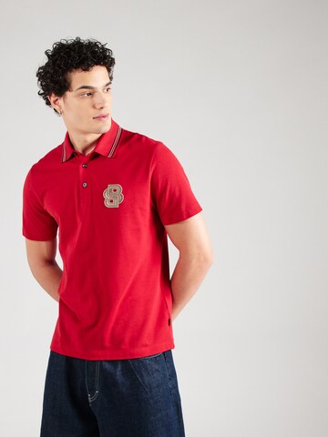 T-Shirt 'C-Parris 10' BOSS en rouge : devant