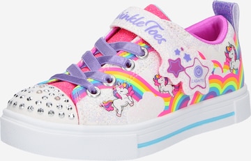 SKECHERS Sneaker 'TWINKLE SPARKS - JUMPIN CLOUDS' i vit: framsida