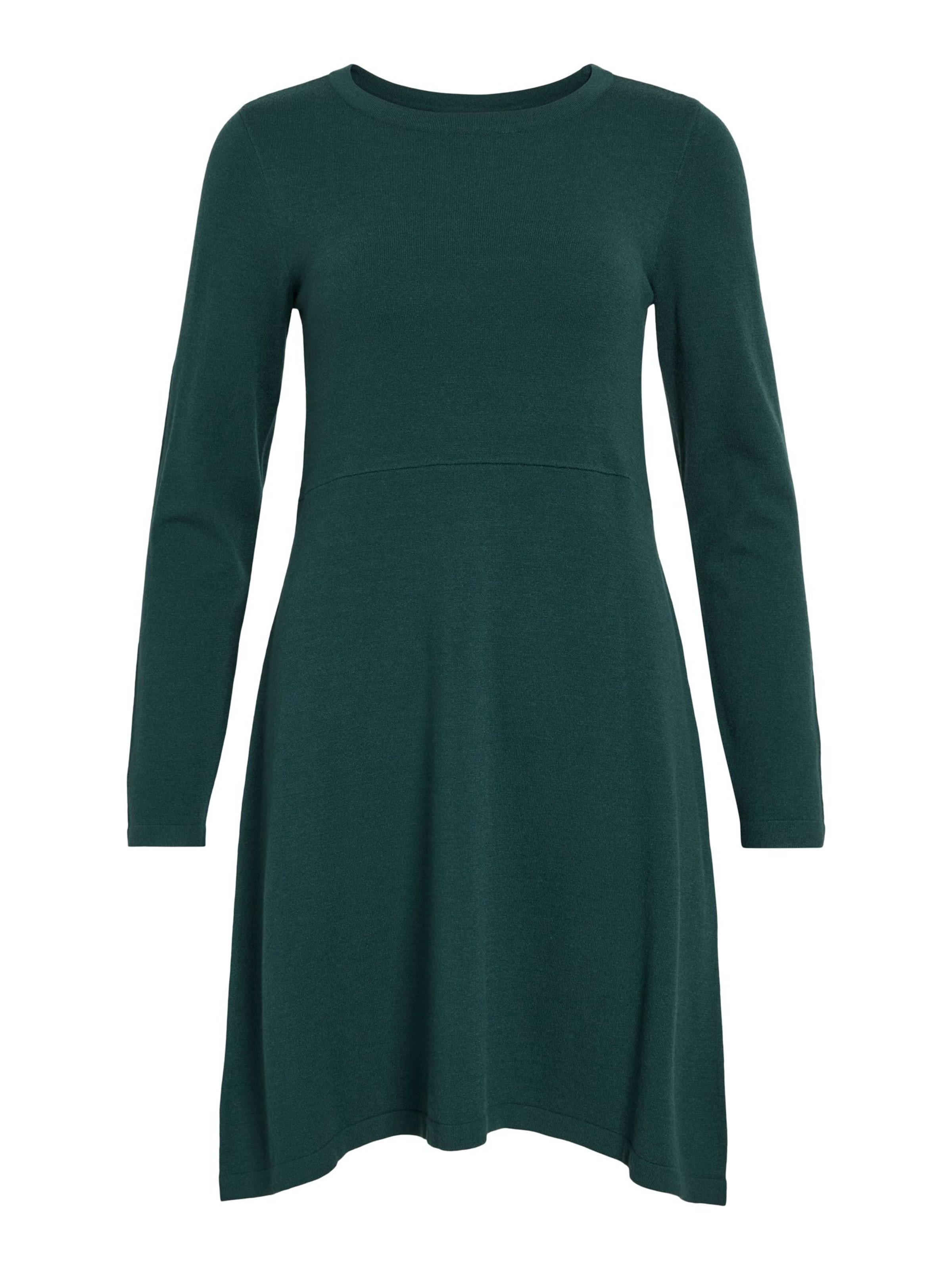 VILA Knitted dress 'HELLIE ' in Green: front