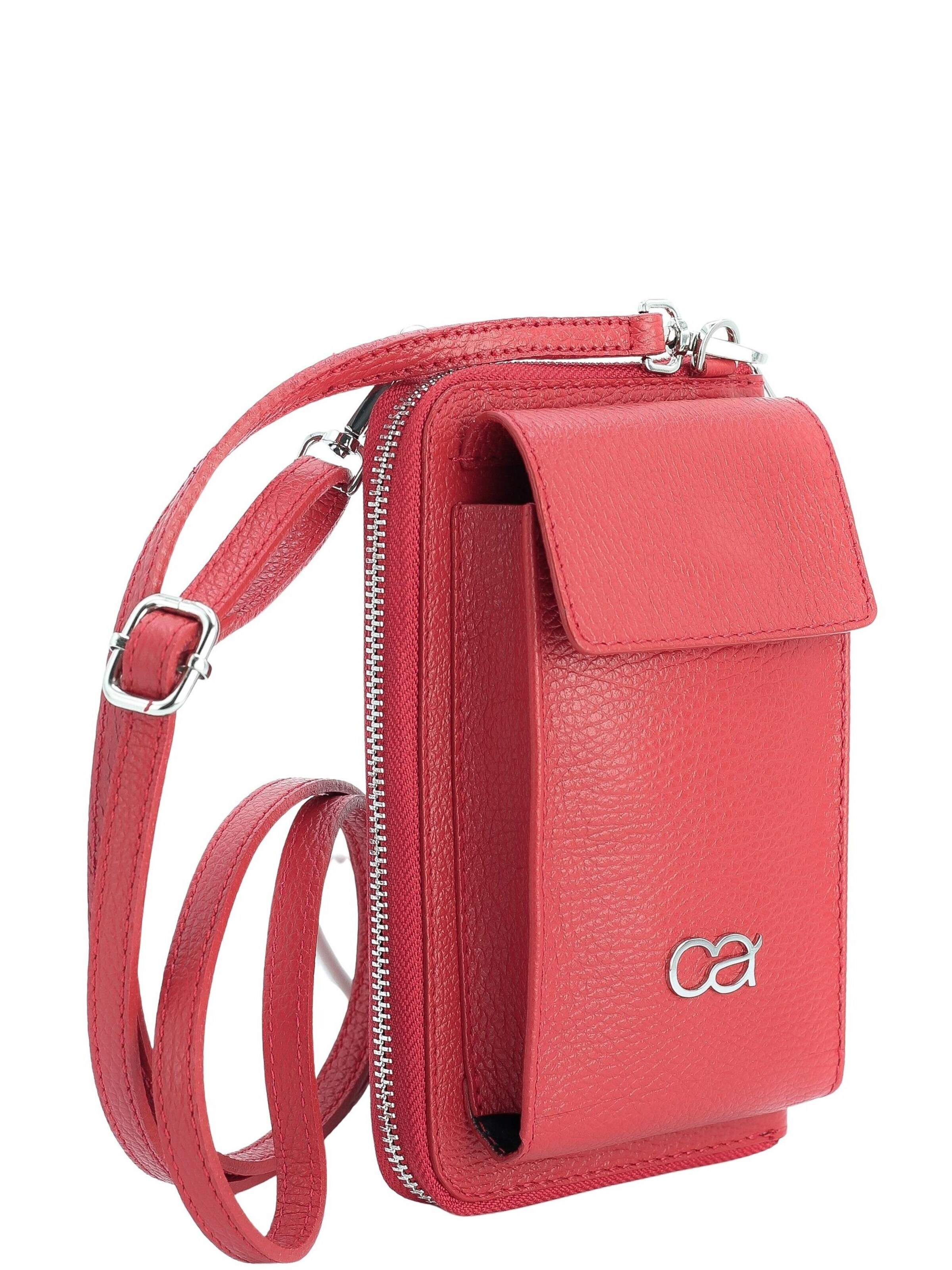 COLLEZIONE ALESSANDRO Crossbody Bag 'Event' in Red