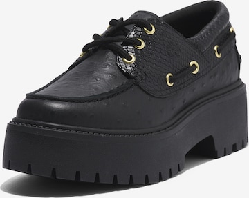 TIMBERLAND - Zapatos con cordón 'Stone Street 3 Eye' en negro: frente