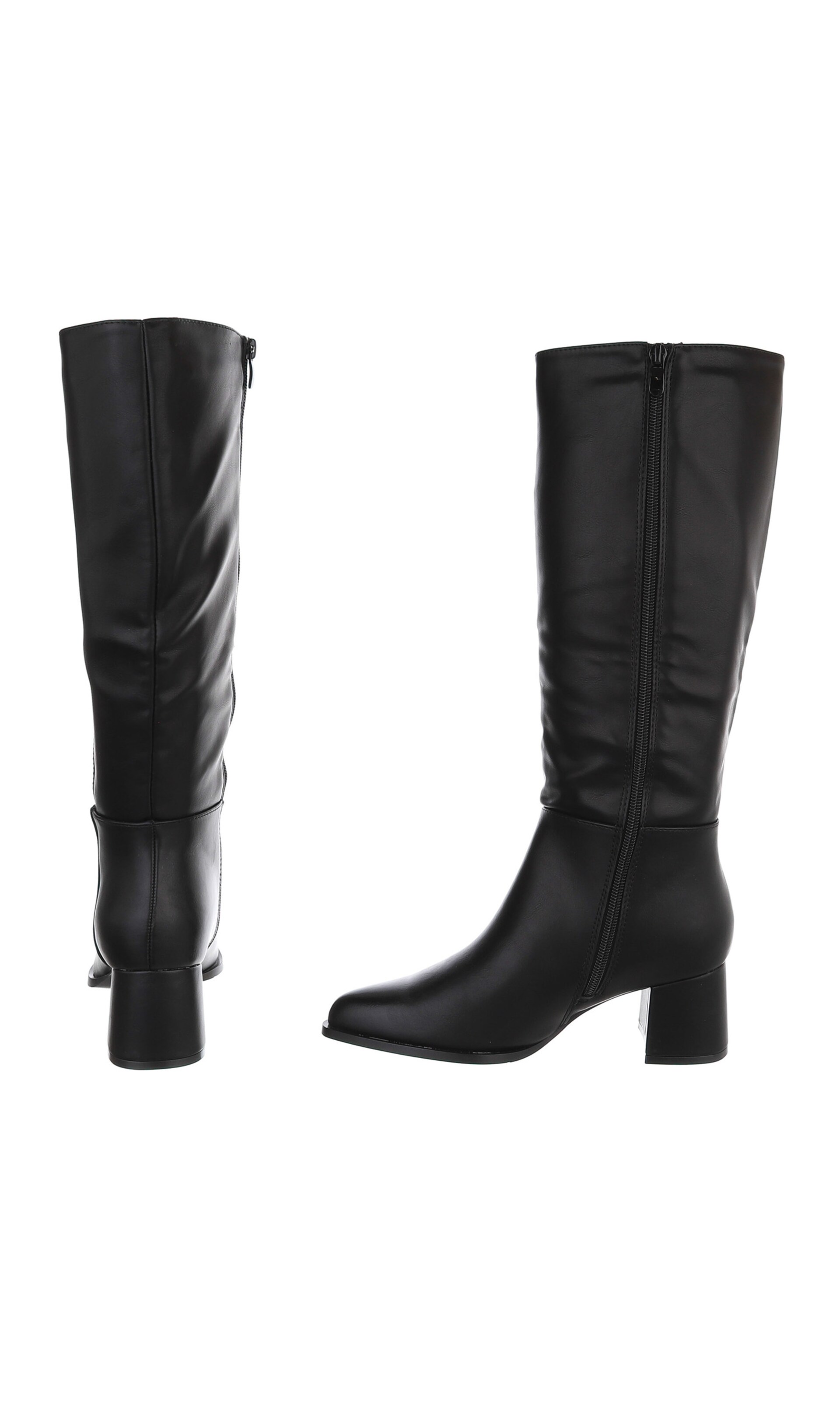 Ital-Design Stiefel in Schwarz
