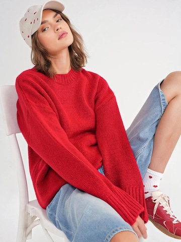 Pullover 'Pullover' di MixRay in rosso