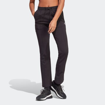 ADIDAS SPORTSWEAR Slim fit Workout Pants in Black