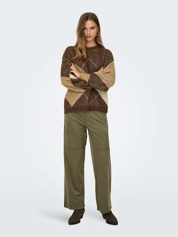 ONLY Pullover 'ONLNoeme' in Braun