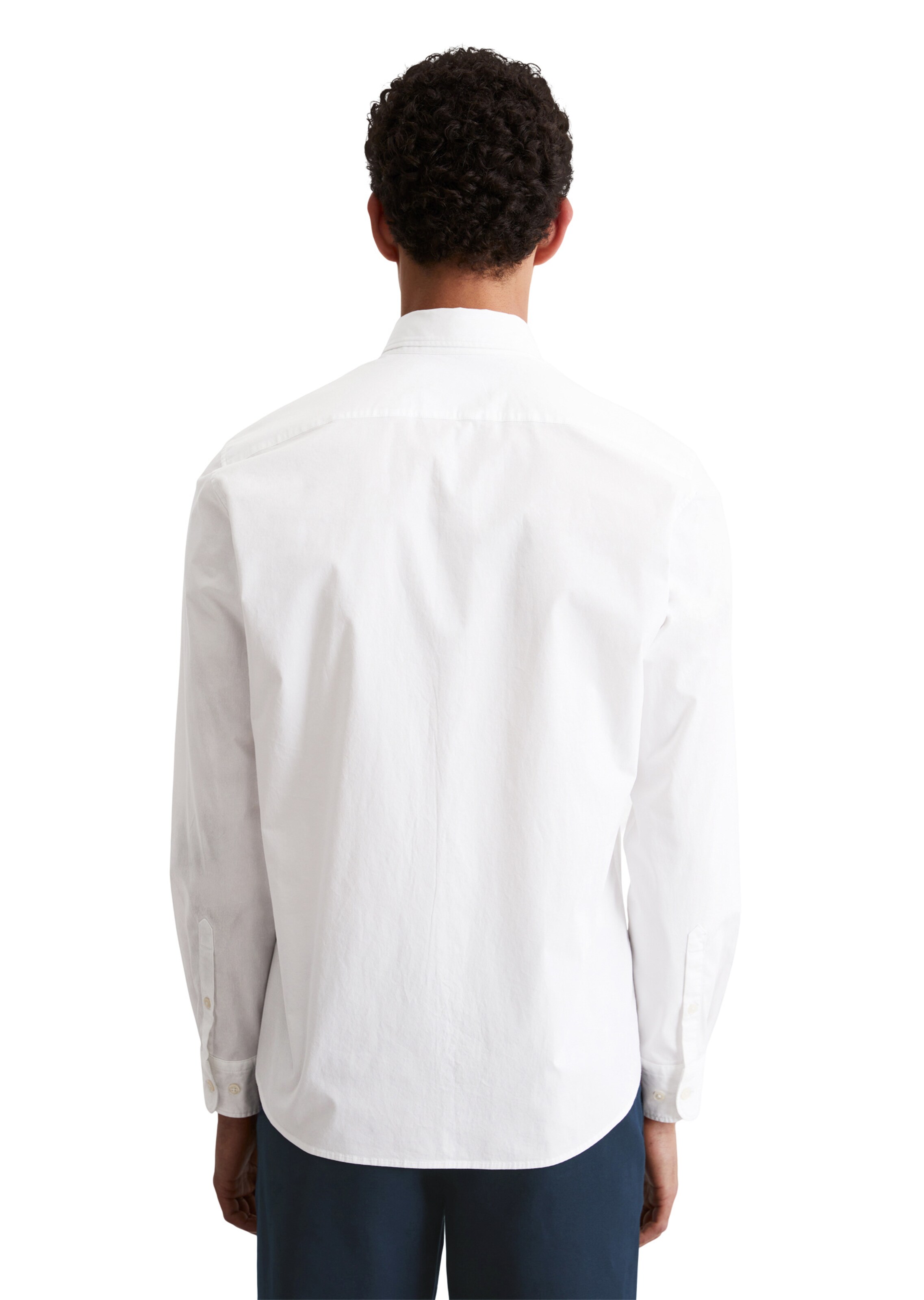 Marc O'Polo Regular Fit Hemd in Weiß