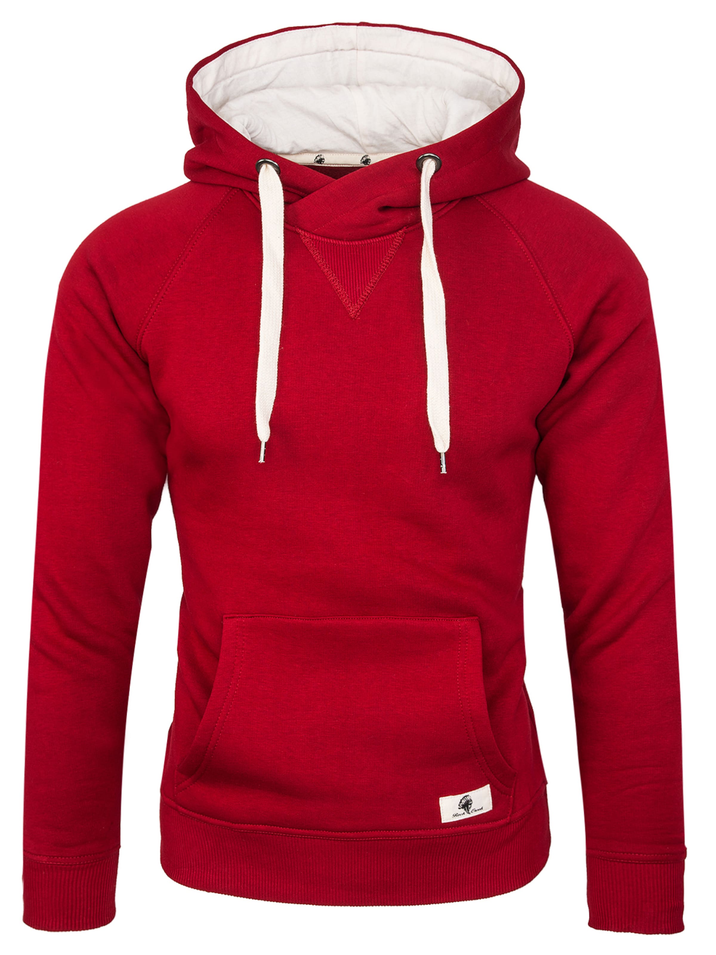 Rock Creek Sweatshirt in Rot: Vorderseite