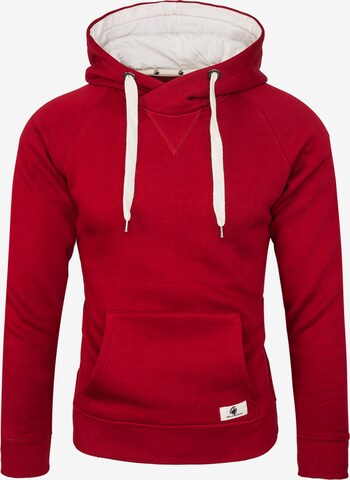 Rock Creek Sweatshirt in Rot: predná strana