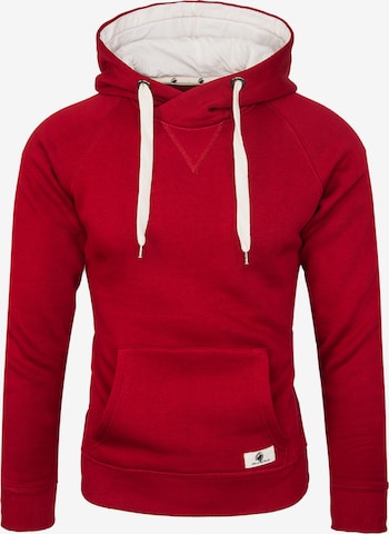 Rock Creek Sweatshirt in Rot: Vorderseite