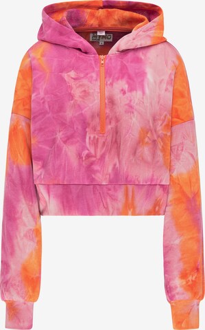 myMo ATHLSR Athletic Sweatshirt in Pink: front