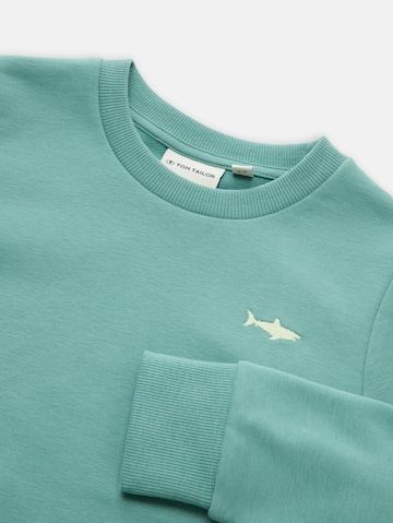 TOM TAILOR Sweatshirt in Groen