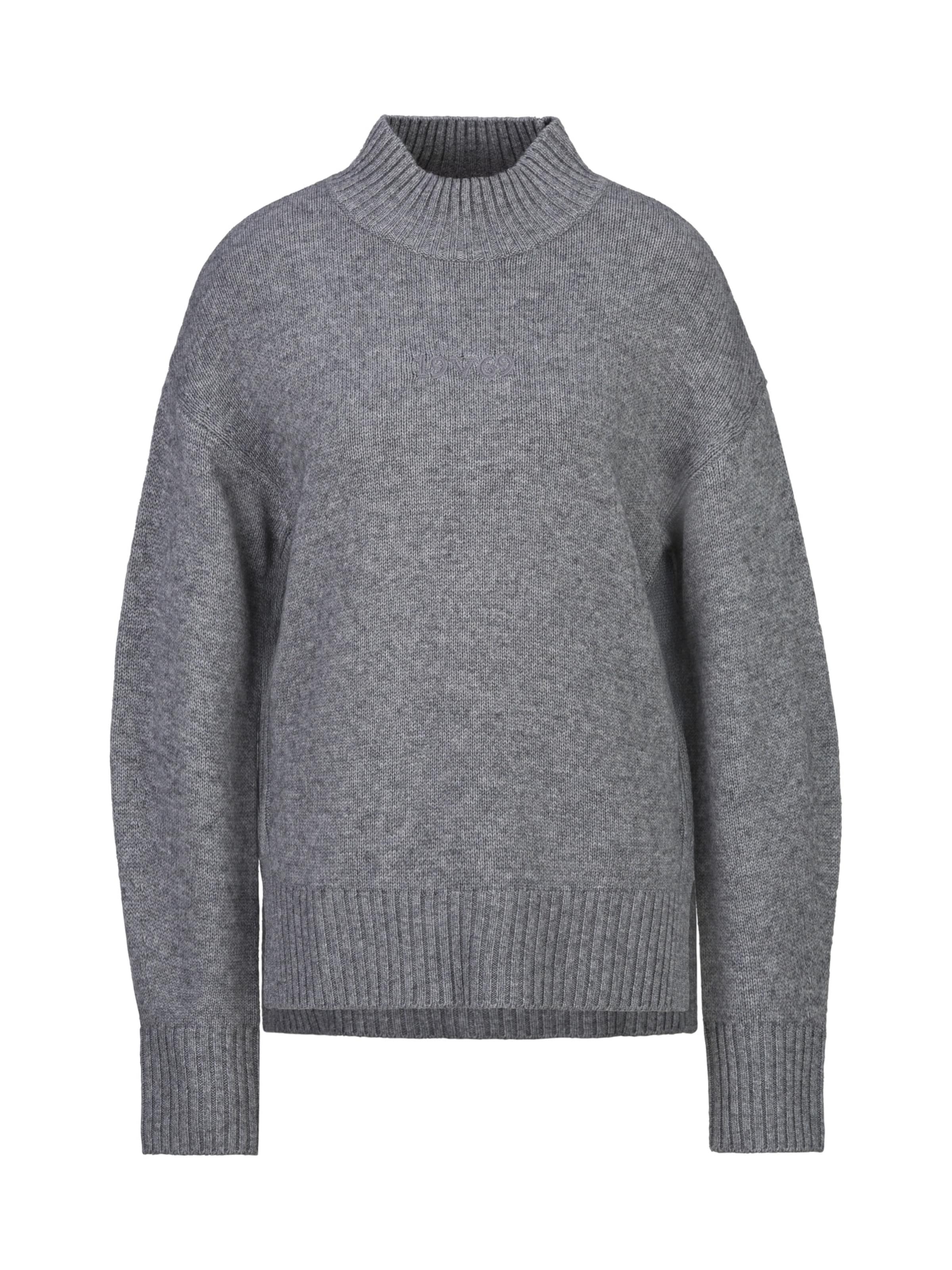 19V69 ITALIA Sweater in Grey: front