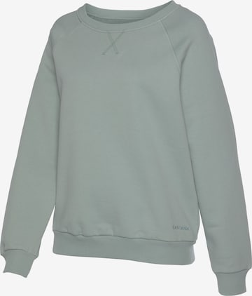 LASCANA Sweatshirt in Green