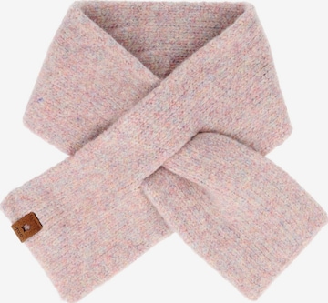 MAXIMO Schal 'BABY-Steckschal, doppelt' in Pink: Vorderseite