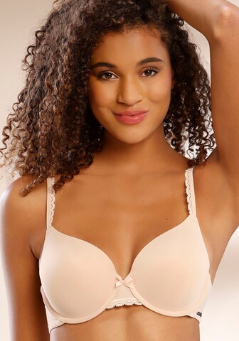 Reggiseno di s.Oliver in beige: frontale