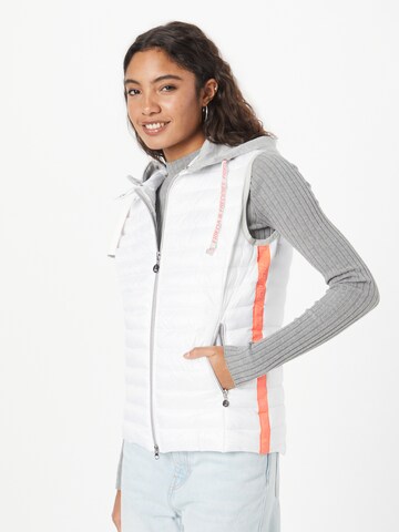 Frieda & Freddies NY Bodywarmer in Wit: voorkant