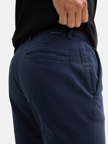 TOM TAILOR Slimfit Chino 'Travis' in Blauw