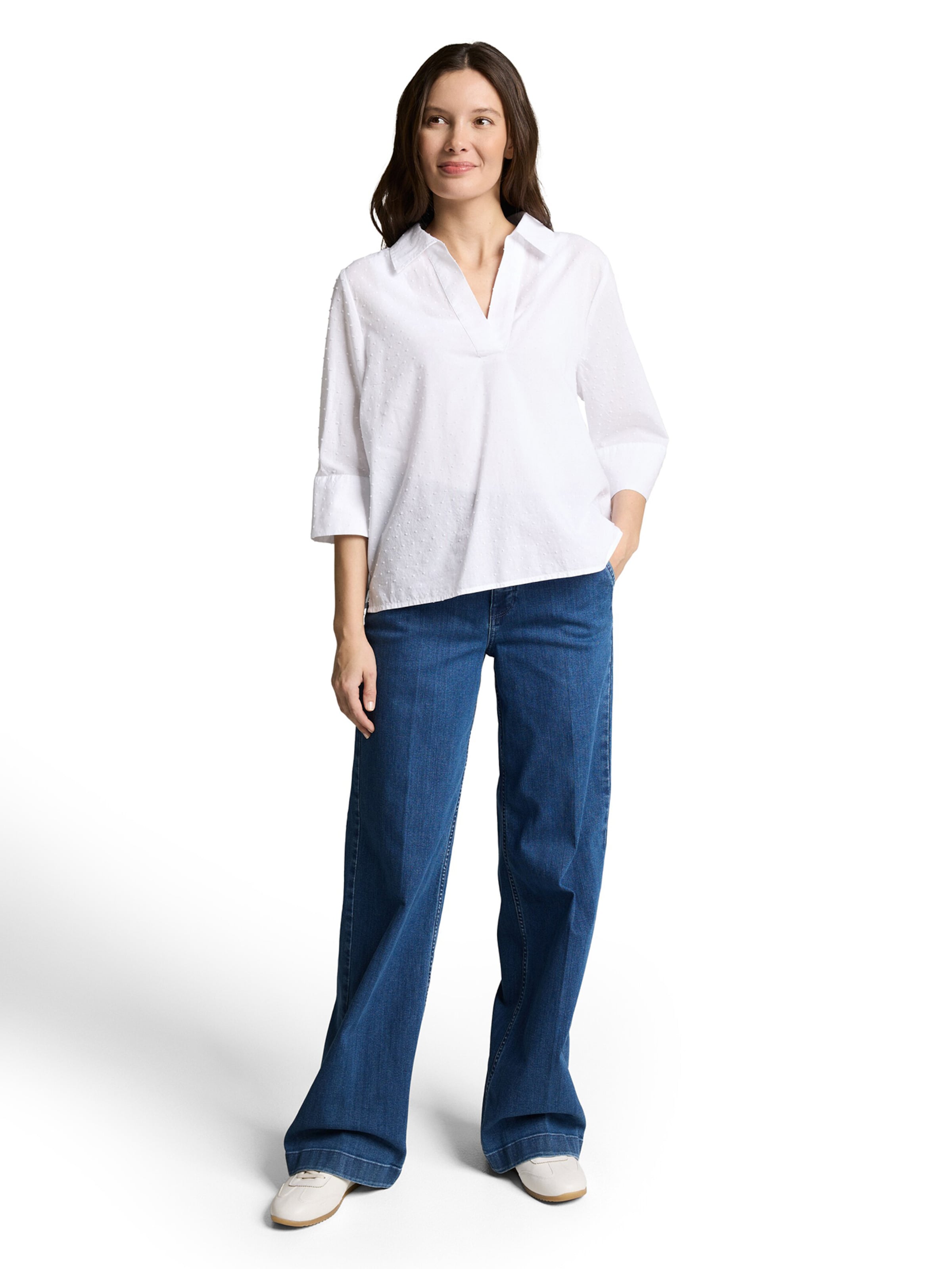 TOM TAILOR Blouse in White