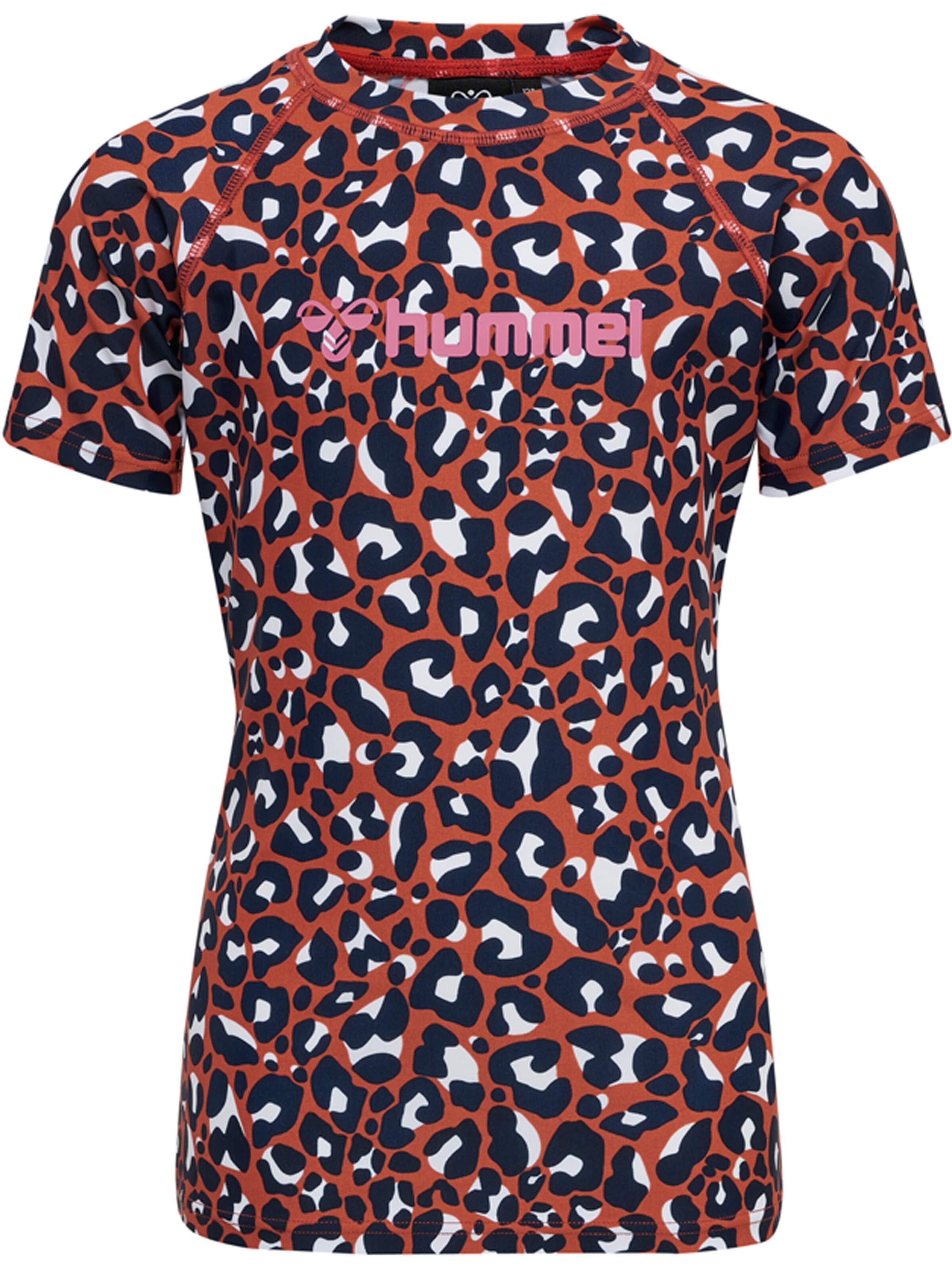 Hummel Bade-T-Shirt 'Azul' in Orange: Vorderseite