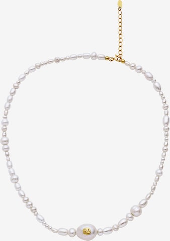 Maanesten Necklace 'MAGGIE' in White: front
