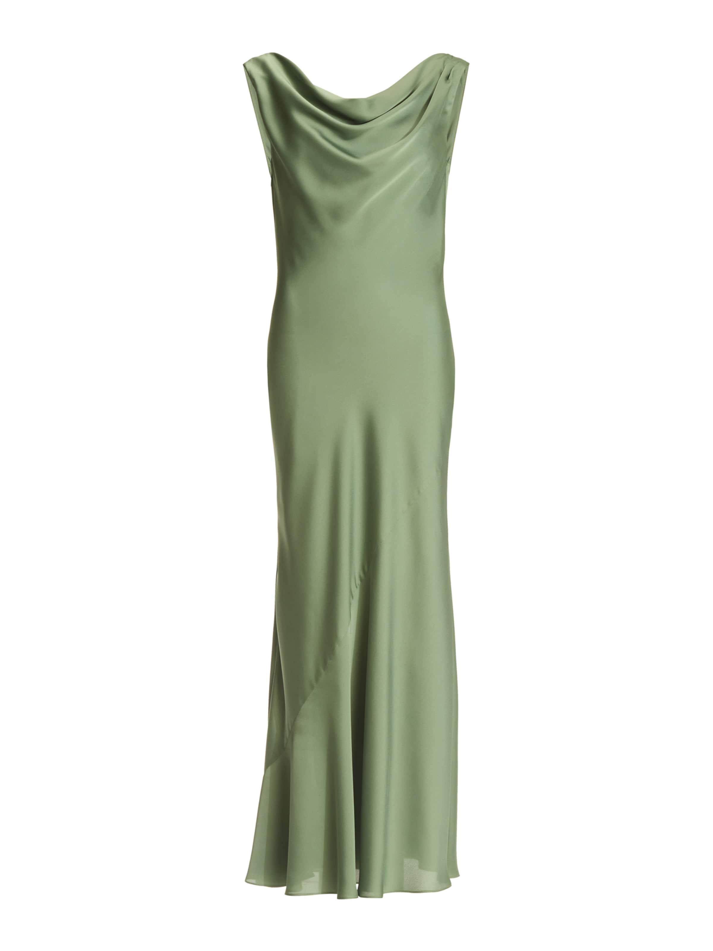 SWING Õhtukleit, värv roheline: eest vaates