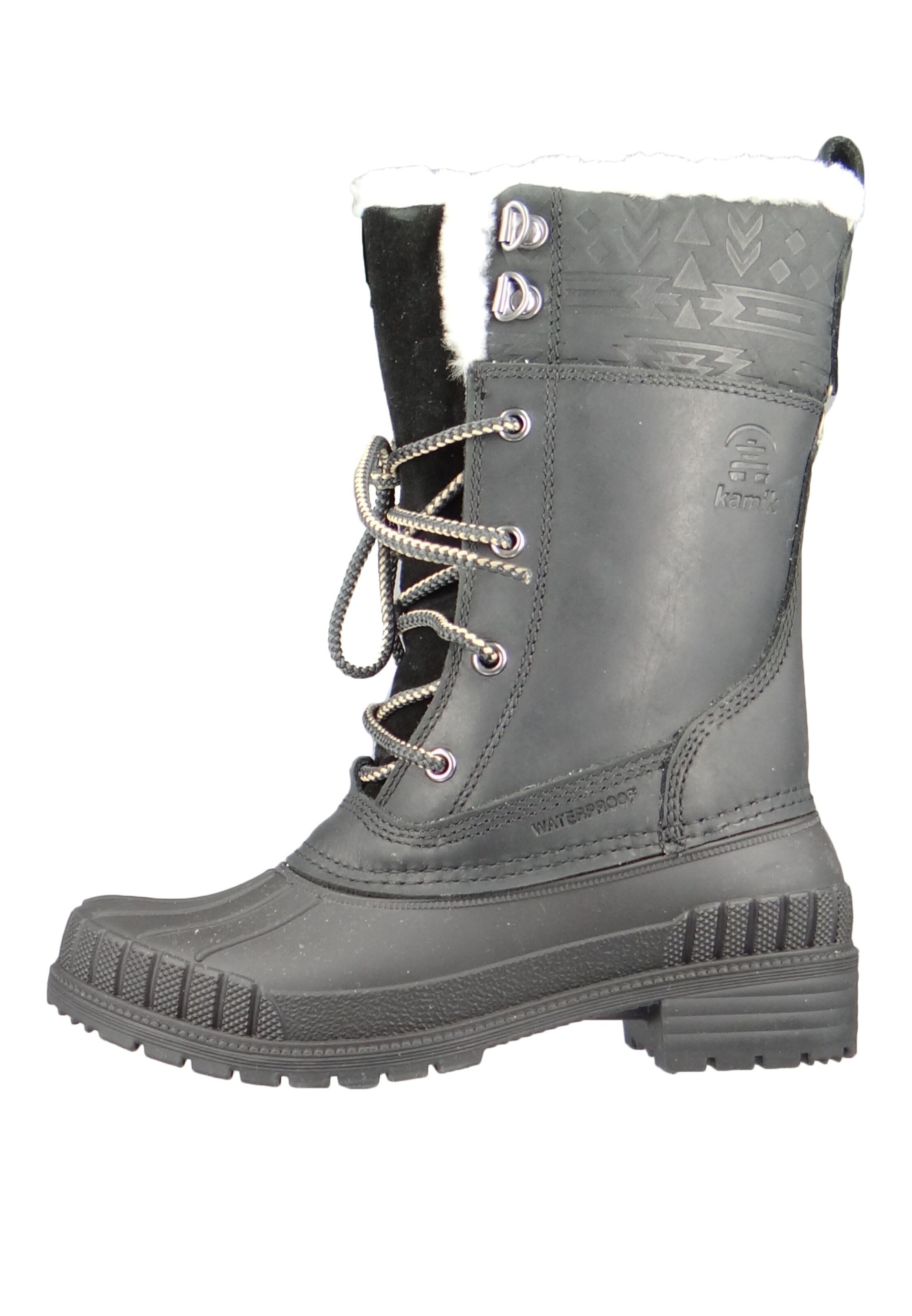 Après-ski 'Sienna' Kamik en noir : devant