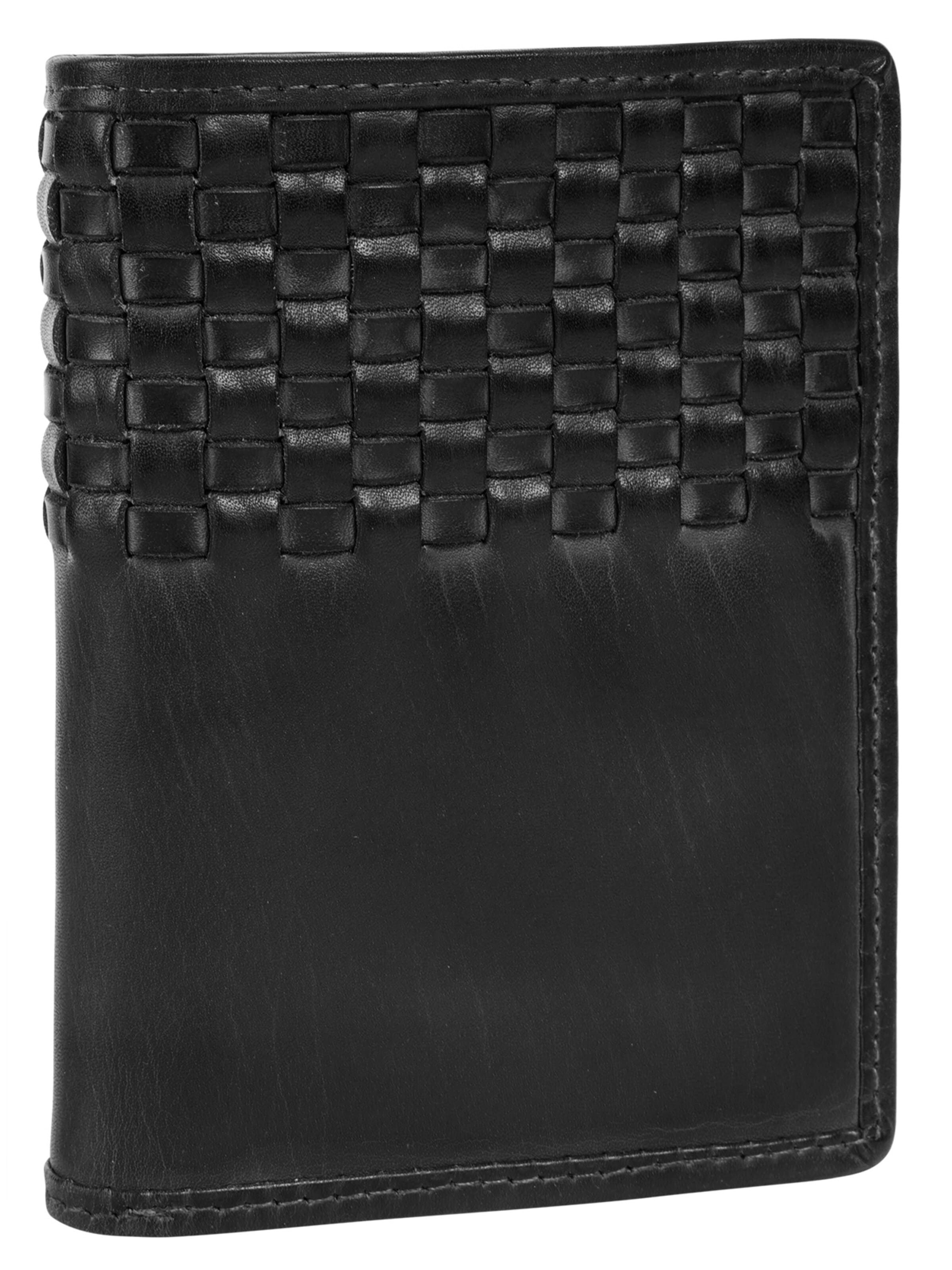 Porte-monnaies Bagan en noir : devant