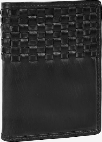 Bagan Wallet in Black: front