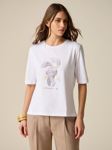 T-shirt oltre en blanc : devant