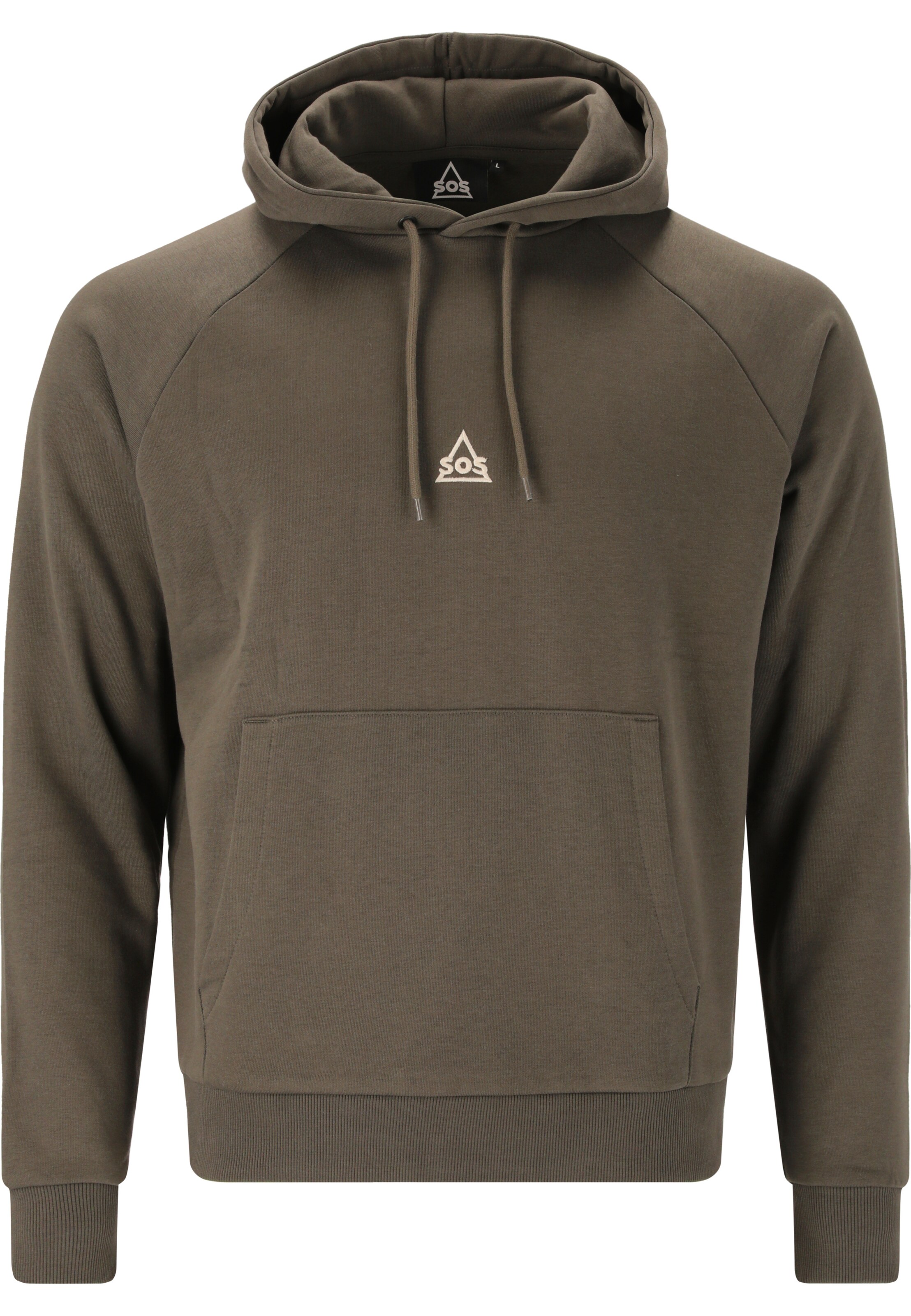 SOS Sweatshirt 'Majella' in Braun: Vorderseite