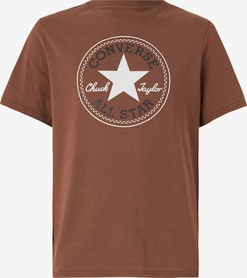 CONVERSE Shirt 'Chuck Taylor All Star' in Brown: front