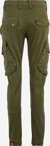 ALPHA INDUSTRIES Конический (Tapered) Брюки-карго 'Combat' в Зеленый